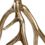 Antler Hall Gold Candleholders (Set Of 2) - LOOMLAN - Wildwood - Statues & Sculptures