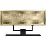 Apollo Metal Table Lamp With Brass Finish - LOOMLAN - Noir - Table Lamps