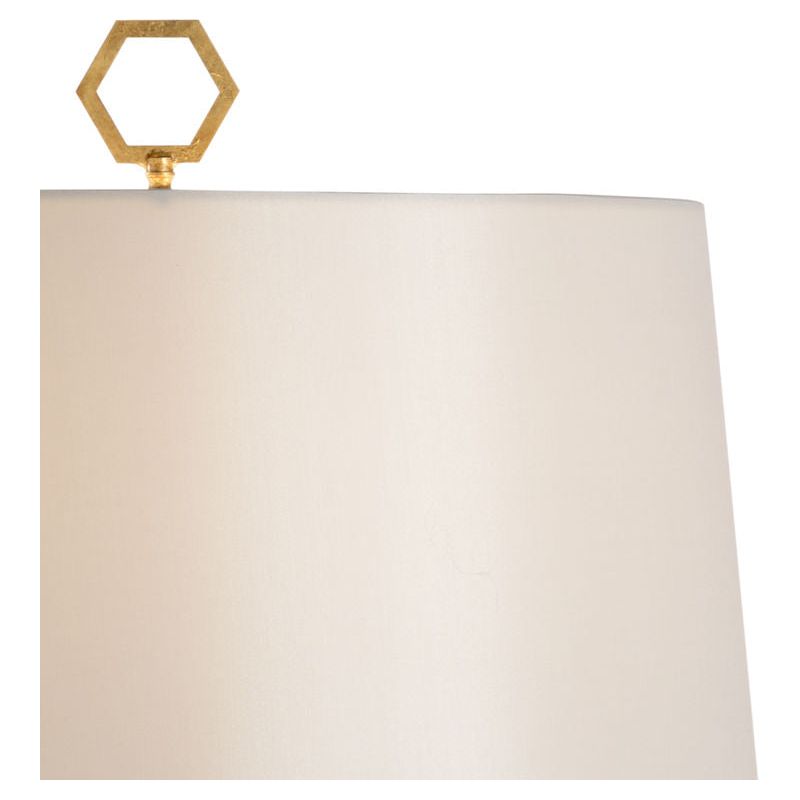 April Honeycomb Pattern Ceramic Table Lamp - LOOMLAN - Chelsea House - Table Lamps