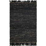 Arai Black Jute Rug 9x12 For Living Room - LOOMLAN - LOOMLAN - Area Rugs