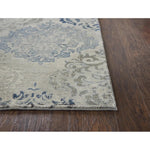 Aram Medallion Blue Large Area Rugs For Living Room - LOOMLAN - LOOMLAN - Area Rugs