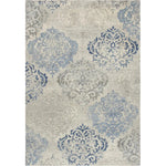 Aram Medallion Blue Large Area Rugs For Living Room - LOOMLAN - LOOMLAN - Area Rugs