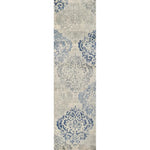 Aram Medallion Blue Large Area Rugs For Living Room - LOOMLAN - LOOMLAN - Area Rugs