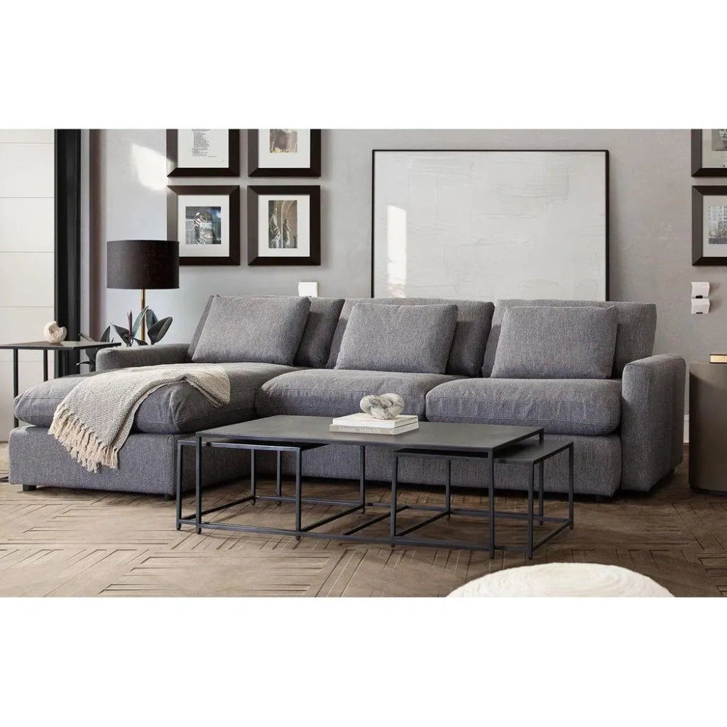 Arcadia 2PC Reversible Chaise Sectional - LOOMLAN - Diamond Sofa - Sectionals