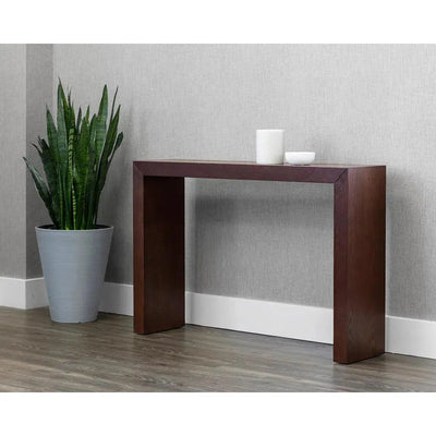 Arch Wooden Rectangular Console Table - LOOMLAN - SUNPAN - Console Tables