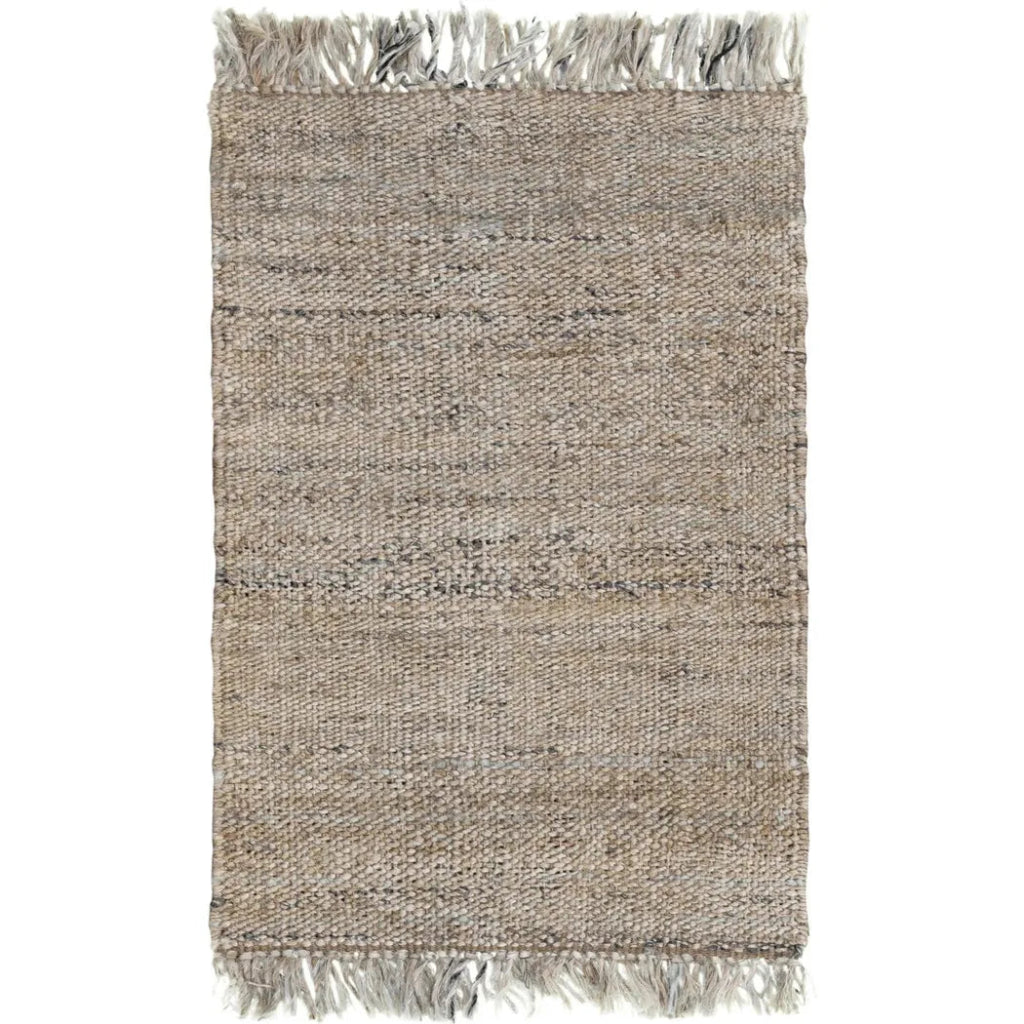 Arco Beige Jute Rug 9x12 For Living Room - LOOMLAN - LOOMLAN - Area Rugs