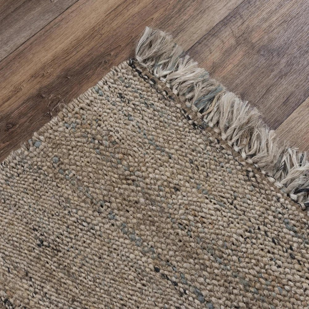 Arco Beige Jute Rug 9x12 For Living Room - LOOMLAN - LOOMLAN - Area Rugs