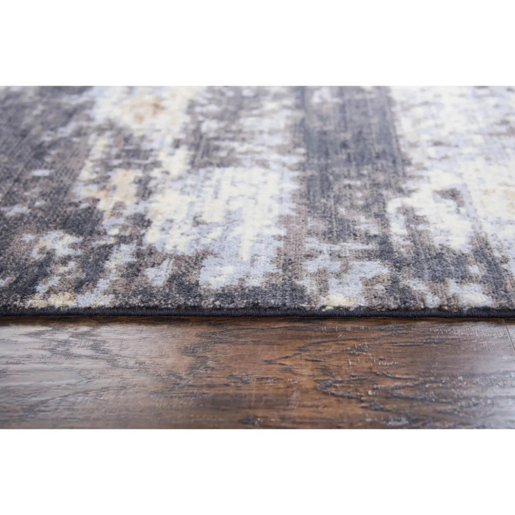 Arcs Abstract Rust Large Area Rugs For Living Room - LOOMLAN - LOOMLAN - Area Rugs