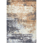 Arcs Abstract Rust Large Area Rugs For Living Room - LOOMLAN - LOOMLAN - Area Rugs