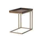 Arden C - Shaped Wooden Rectangular Side Table - LOOMLAN - SUNPAN - Side Tables