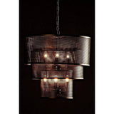 Arena Black Steel Pendant - LOOMLAN - Noir - Pendants