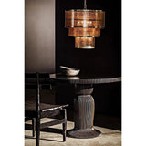 Arena Metal Pendant With Brass Finish - LOOMLAN - Noir - Pendants