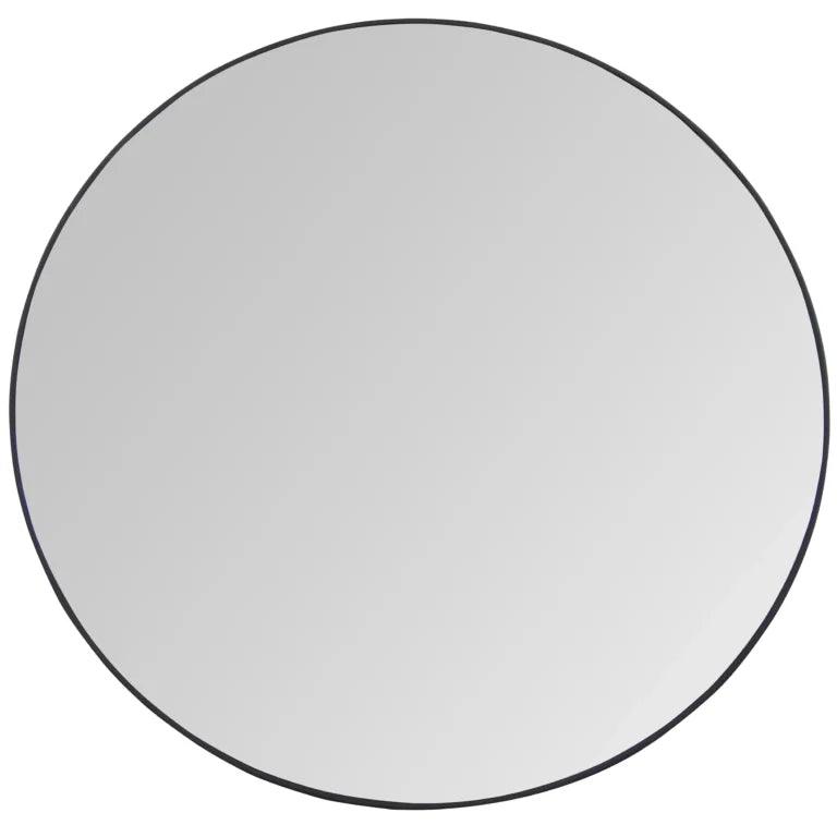 Argie Steel Framed Large Round Wall Mirror - LOOMLAN - CFC - Wall Mirrors