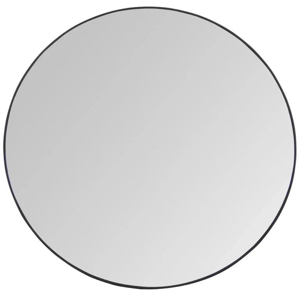 Argie Steel Framed Large Round Wall Mirror - LOOMLAN - CFC - Wall Mirrors