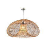 Aria Natural Rattan Chandelier Pendant Light - LOOMLAN - Artesia - Chandeliers