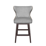 Ariana Leather Swivel Counter Stool - LOOMLAN - SUNPAN - Counter Stools