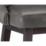 Ariana Leather Swivel Counter Stool - LOOMLAN - SUNPAN - Counter Stools