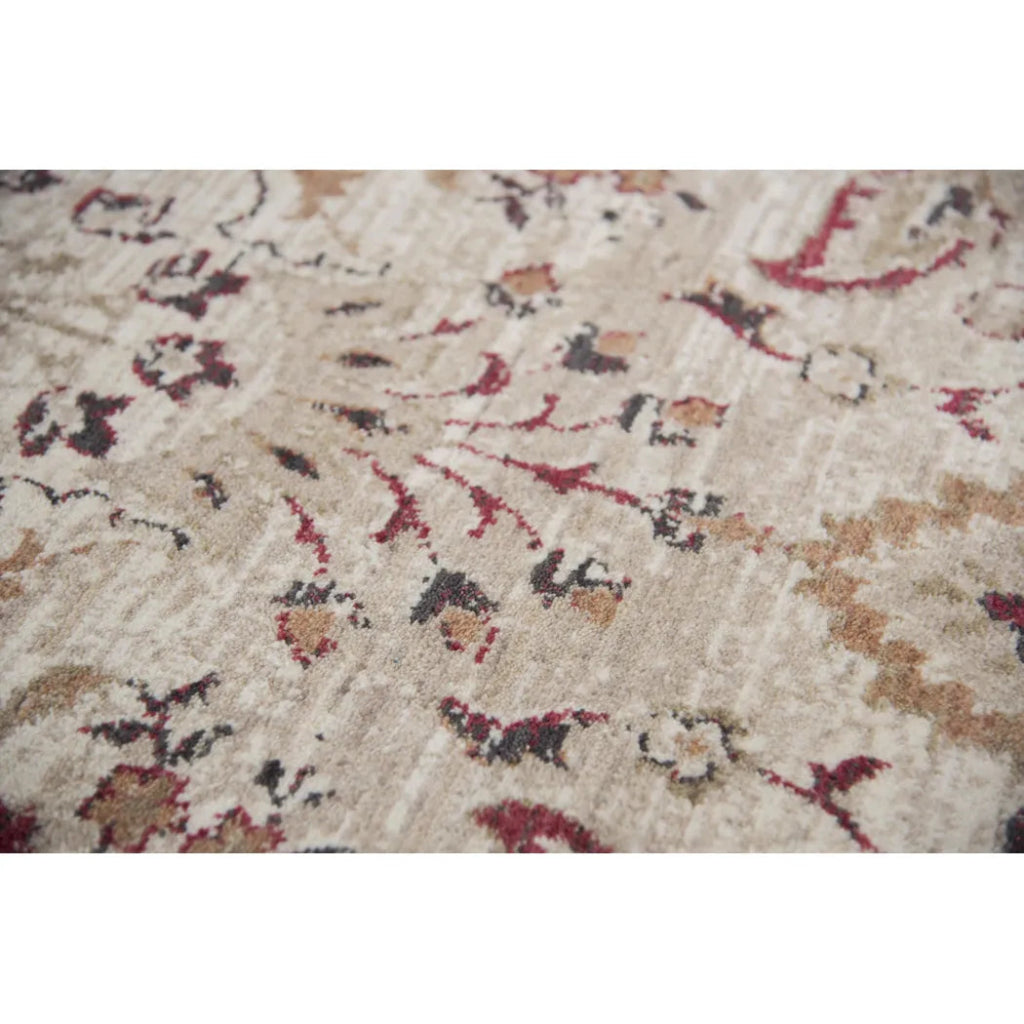 Arin Floral Red Large Area Rugs For Living Room - LOOMLAN - LOOMLAN - Area Rugs