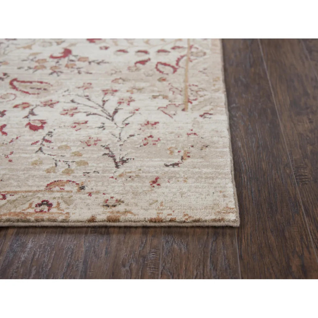 Arin Floral Red Large Area Rugs For Living Room - LOOMLAN - LOOMLAN - Area Rugs