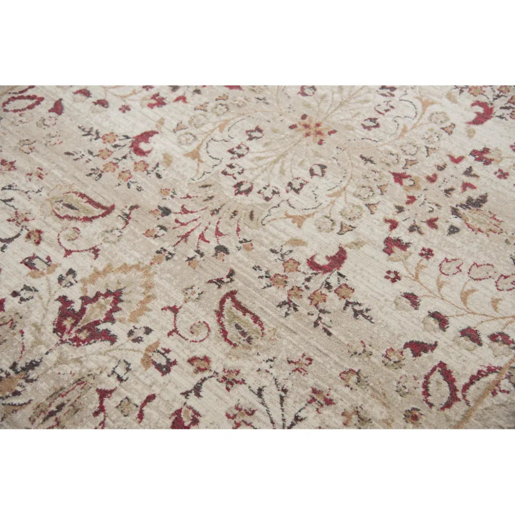 Arin Floral Red Large Area Rugs For Living Room - LOOMLAN - LOOMLAN - Area Rugs