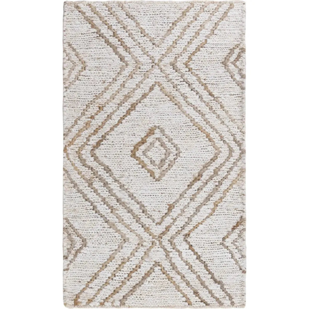 Ario Beige Jute Rug 8x10 For Living Room - LOOMLAN - LOOMLAN - Area Rugs