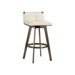 Arizona Leather Swivel Barstool - LOOMLAN - SUNPAN - Bar Stools