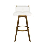 Arizona Leather Swivel Barstool - LOOMLAN - SUNPAN - Bar Stools