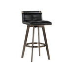 Arizona Leather Swivel Barstool - LOOMLAN - SUNPAN - Bar Stools