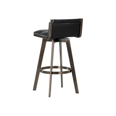 Arizona Leather Swivel Barstool - LOOMLAN - SUNPAN - Bar Stools