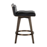 Arizona Leather Swivel Counter Stool - LOOMLAN - SUNPAN - Counter Stools