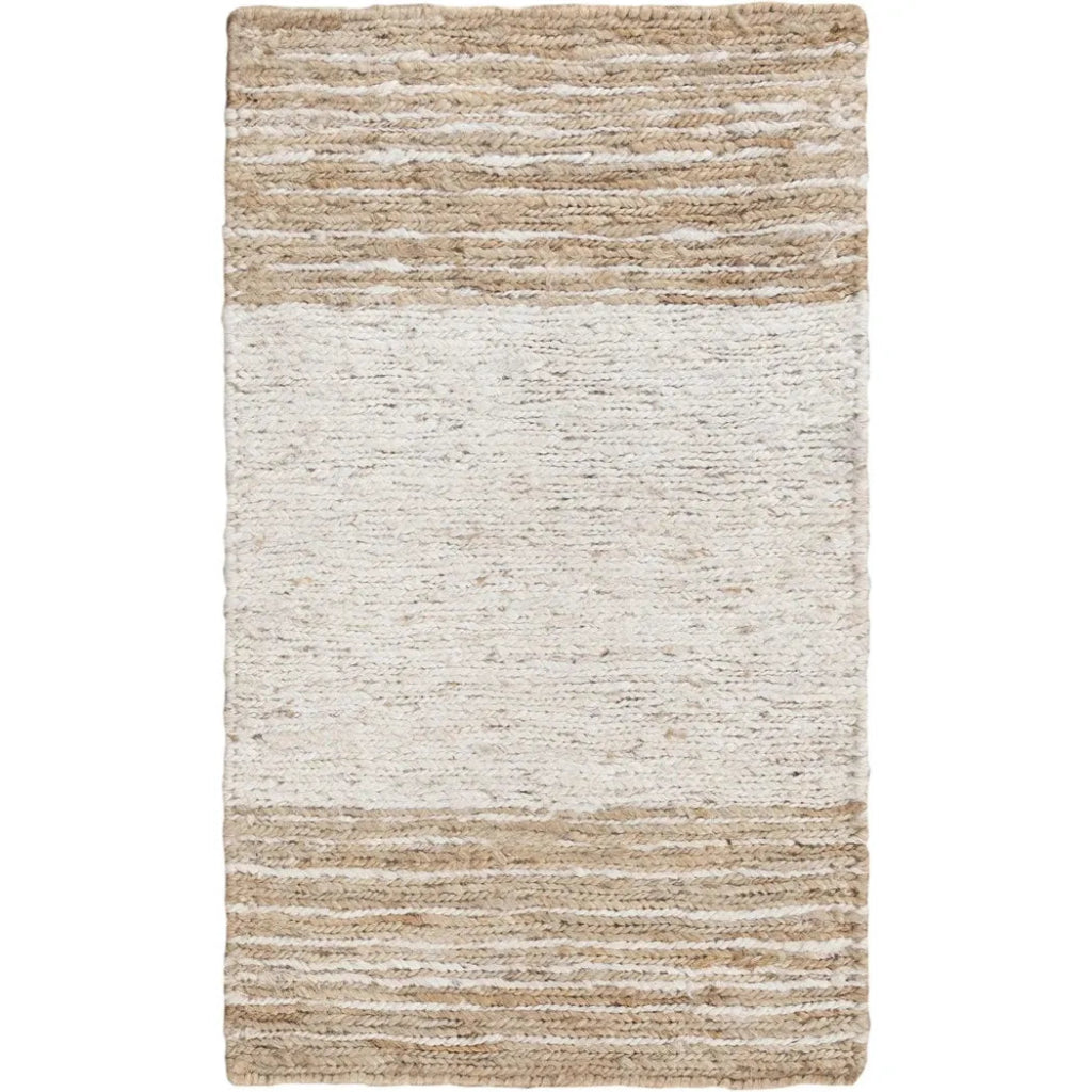 Arka Beige Jute Rug 8x10 For Living Room - LOOMLAN - LOOMLAN - Area Rugs