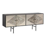 Arlington Black Iron Frame Sideboard - LOOMLAN - SUNPAN - Sideboards