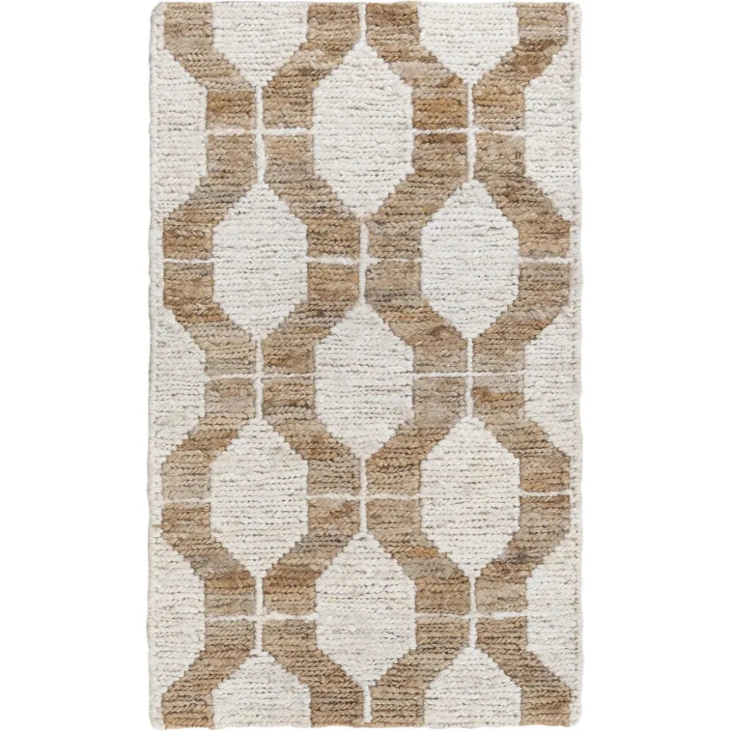 Arma Beige Jute Rug 8x10 For Living Room - LOOMLAN - LOOMLAN - Area Rugs