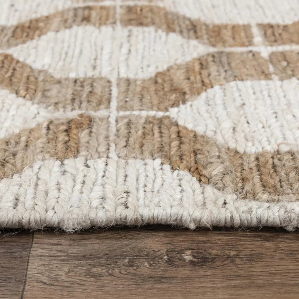 Arma Beige Jute Rug 8x10 For Living Room - LOOMLAN - LOOMLAN - Area Rugs