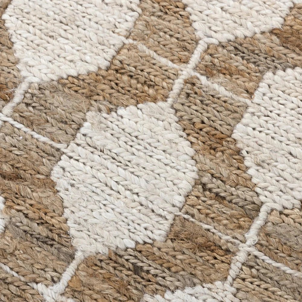 Arma Beige Jute Rug 8x10 For Living Room - LOOMLAN - LOOMLAN - Area Rugs