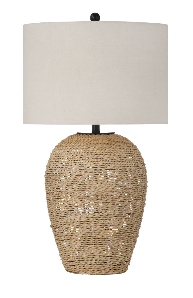 Armstrong Natural Rope Base Table Lamp - LOOMLAN - Bassett Mirror - Table Lamps