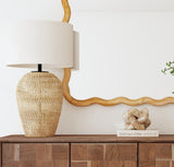 Armstrong Natural Rope Base Table Lamp - LOOMLAN - Bassett Mirror - Table Lamps