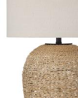 Armstrong Natural Rope Base Table Lamp - LOOMLAN - Bassett Mirror - Table Lamps