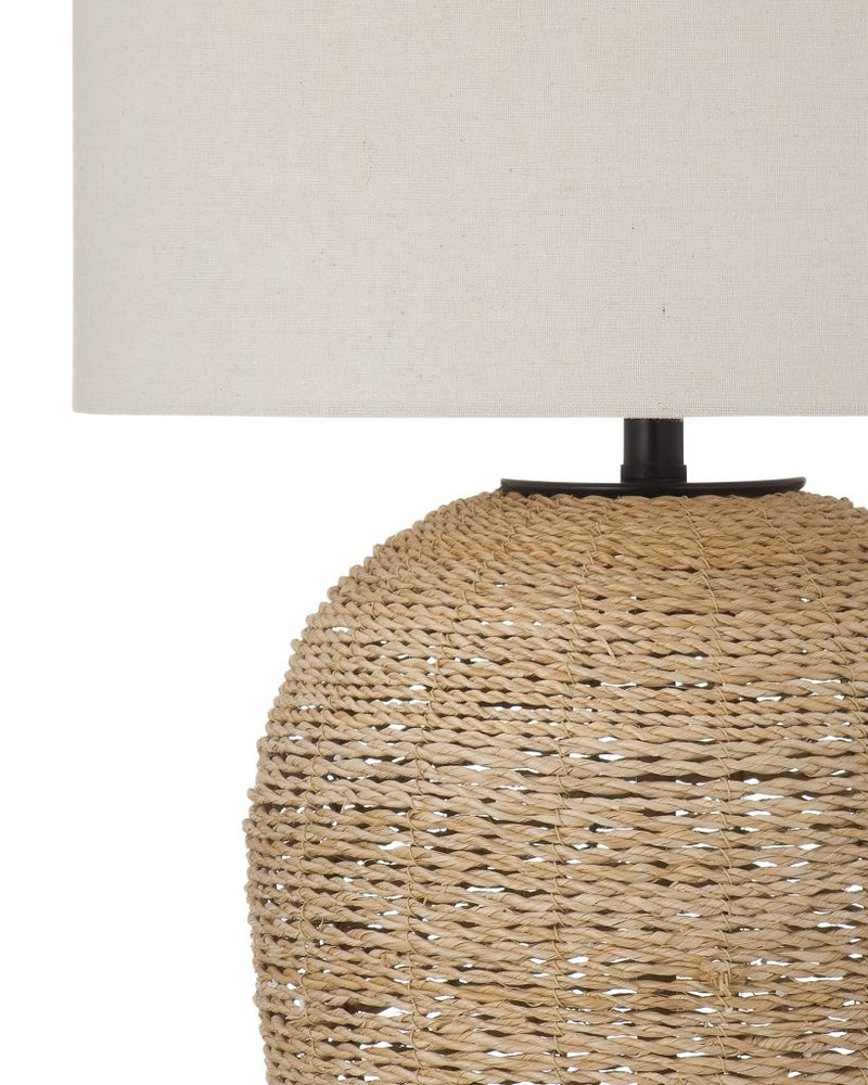 Armstrong Natural Rope Base Table Lamp - LOOMLAN - Bassett Mirror - Table Lamps