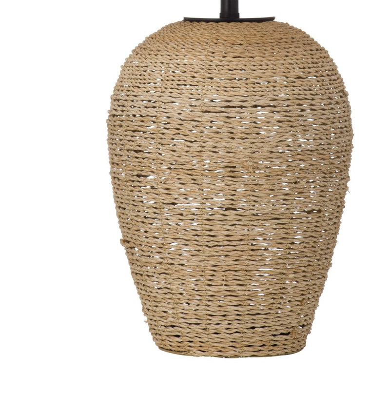 Armstrong Natural Rope Base Table Lamp - LOOMLAN - Bassett Mirror - Table Lamps