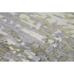 Arol Abstract Purple Large Area Rugs For Living Room - LOOMLAN - LOOMLAN - Area Rugs