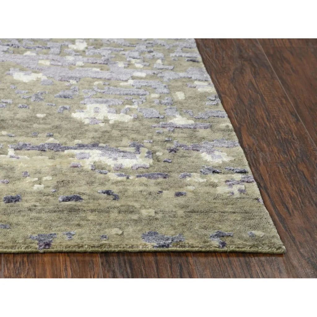 Arol Abstract Purple Large Area Rugs For Living Room - LOOMLAN - LOOMLAN - Area Rugs