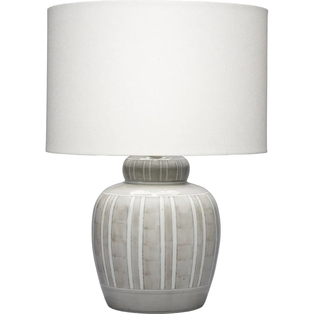 Arthur Ceramic Table Lamp - LOOMLAN - Jamie Young - Table Lamps