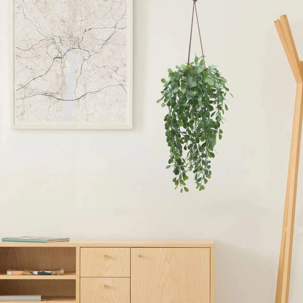 Artificial Indoor Hanging Boxwood Trailing Plant - LOOMLAN - Le Present - Faux Plants Accessories