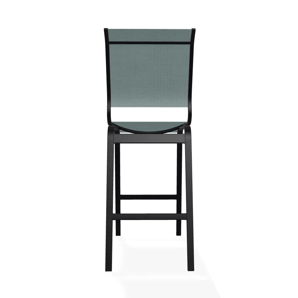 Aruba II Sling Bar Height Armless Chair - LOOMLAN - Telescope - Outdoor Bar Stools