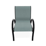 Aruba II Sling Stacking Arm Chair - LOOMLAN - Outdoor Accent Chairs