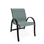 Aruba II Sling Stacking Arm Chair - LOOMLAN - Outdoor Accent Chairs