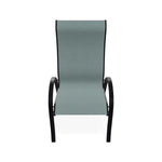 Aruba II Sling Supreme Stacking Arm Chair - LOOMLAN - Outdoor Accent Chairs