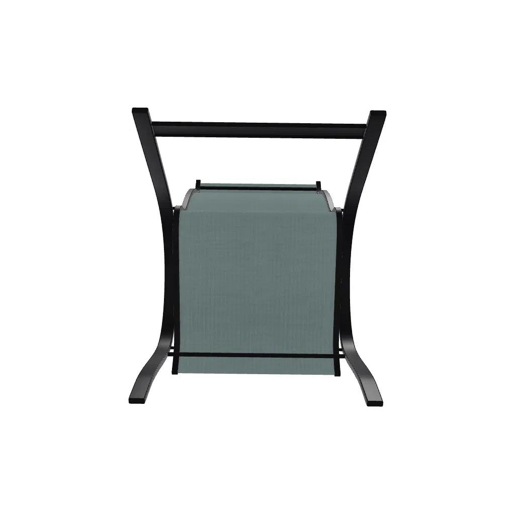 Aruba II Sling Supreme Stacking Arm Chair - LOOMLAN - Outdoor Accent Chairs