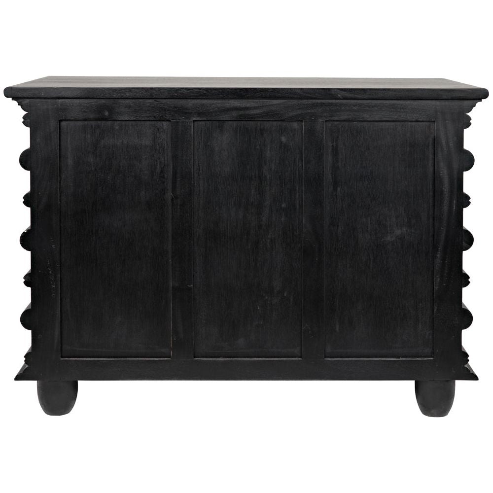 Ascona Three Drawer Wooden Chest - LOOMLAN - Chests